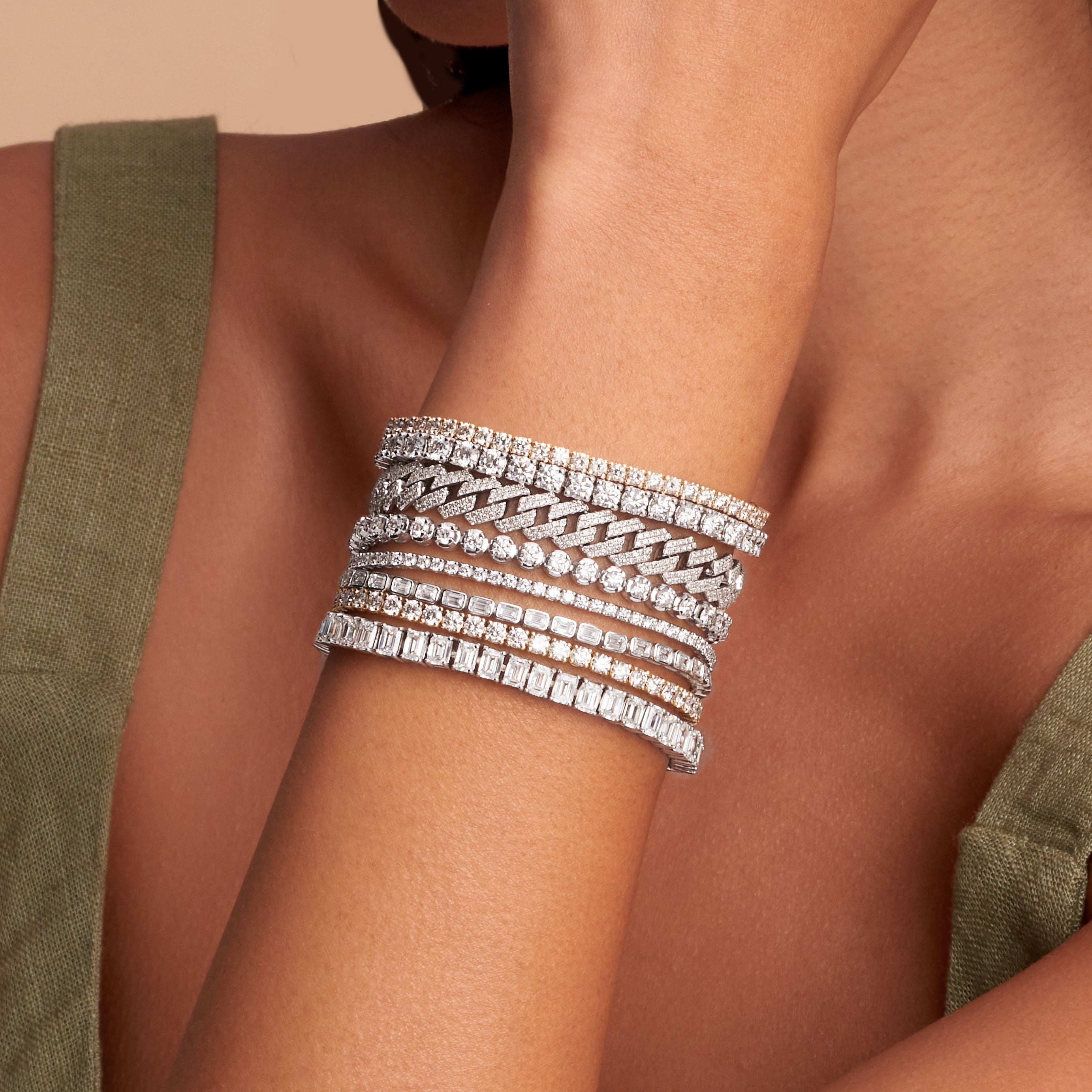 Lab Grown Diamond Bracelets | Modern Fine Jewelry
