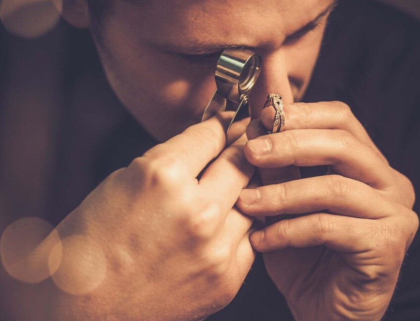 Professional jewelry cleaning and inspection