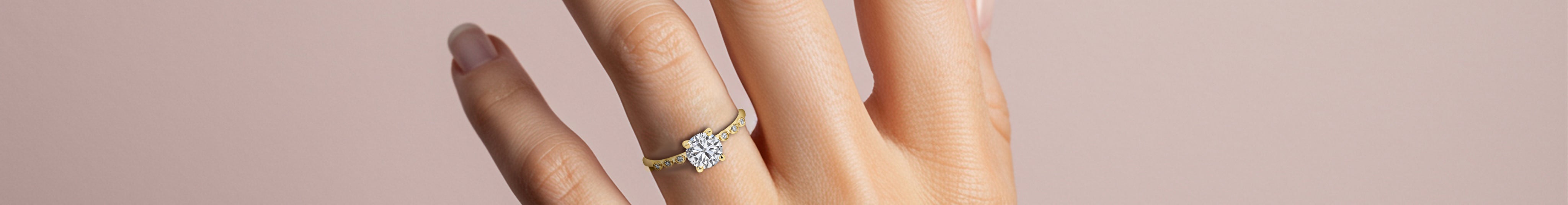 Solitaire Diamond Engagement Ring