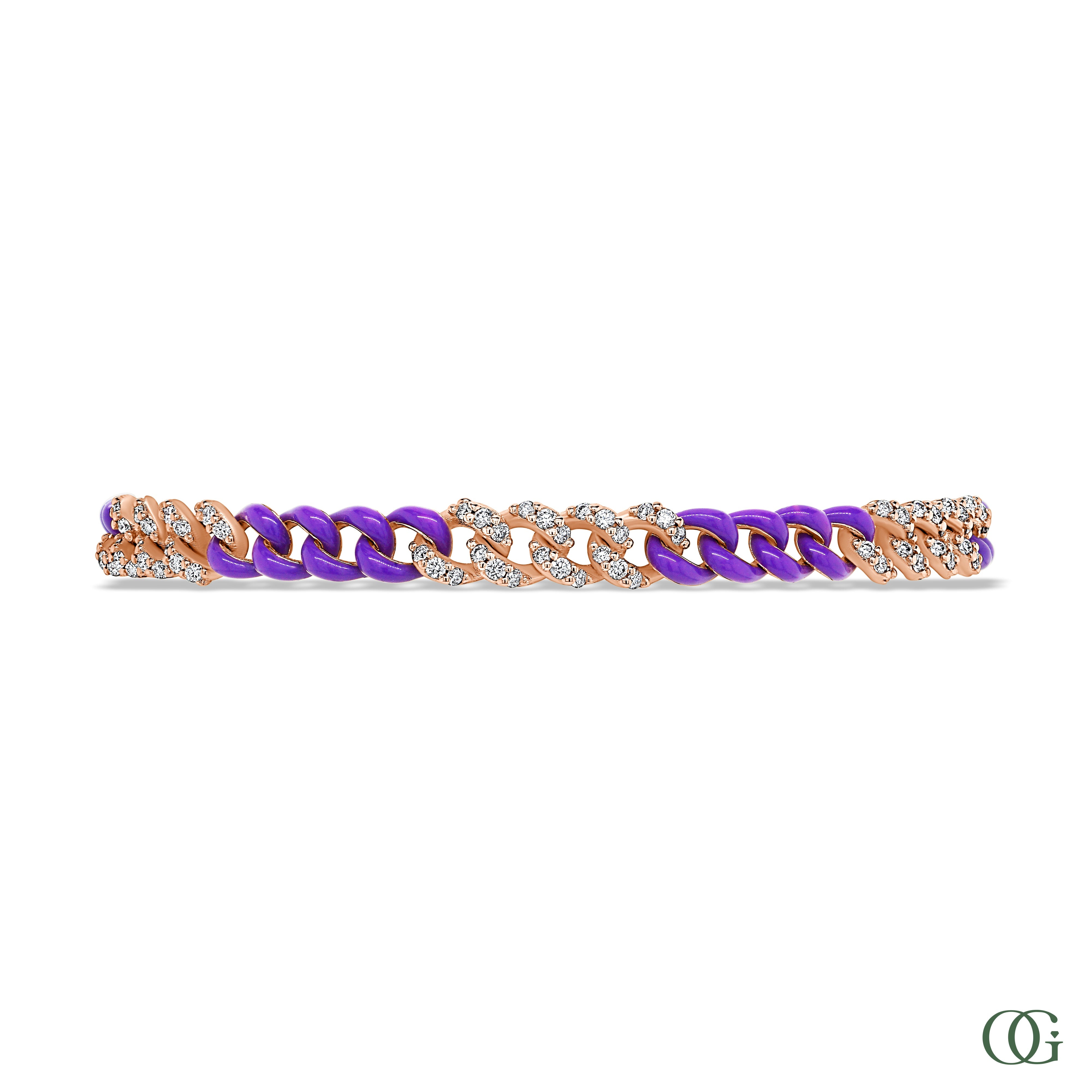 Blue Chain Fashion Bracelet (1.15 CTW)