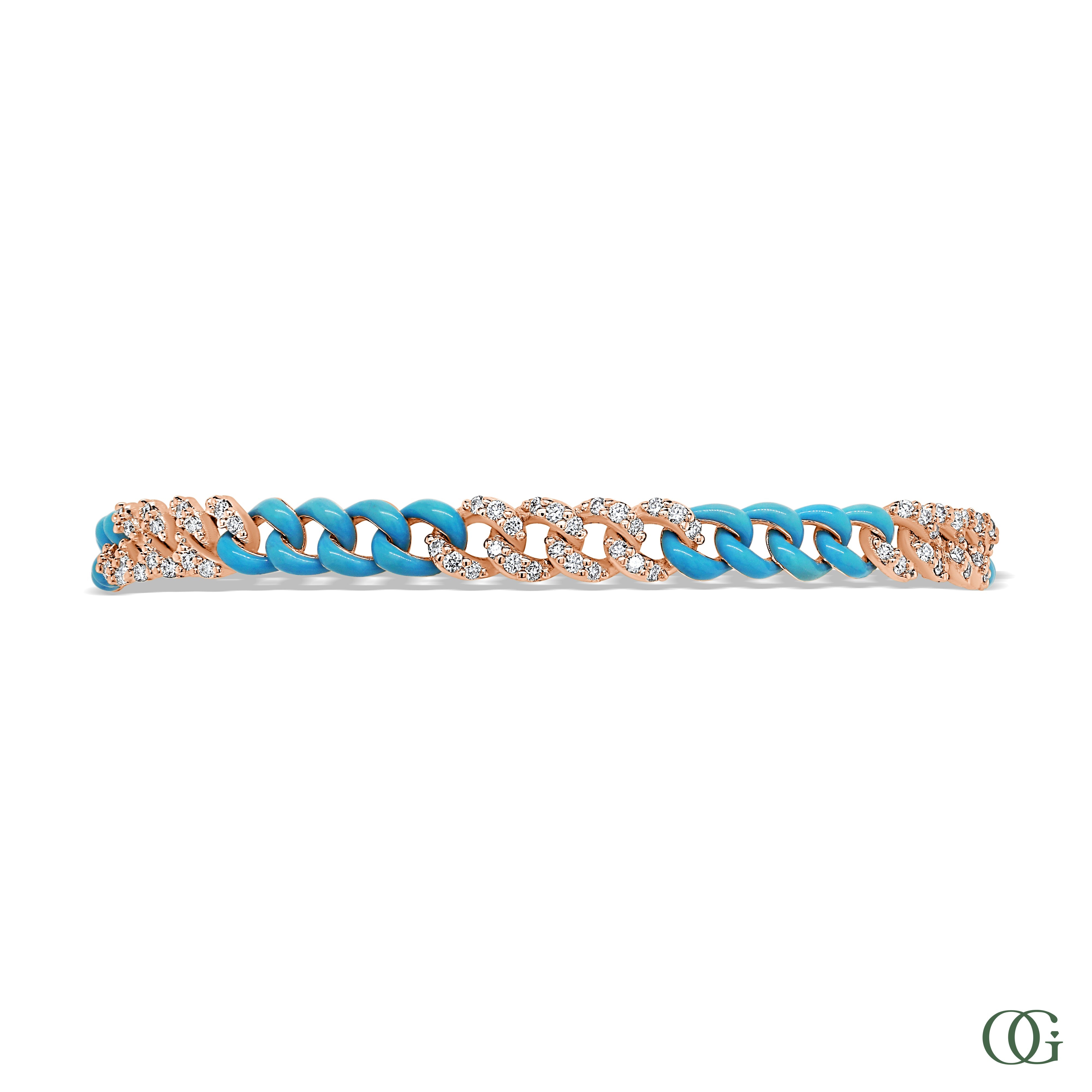 Purple Chain Fashion Bracelet (1.15 CTW)