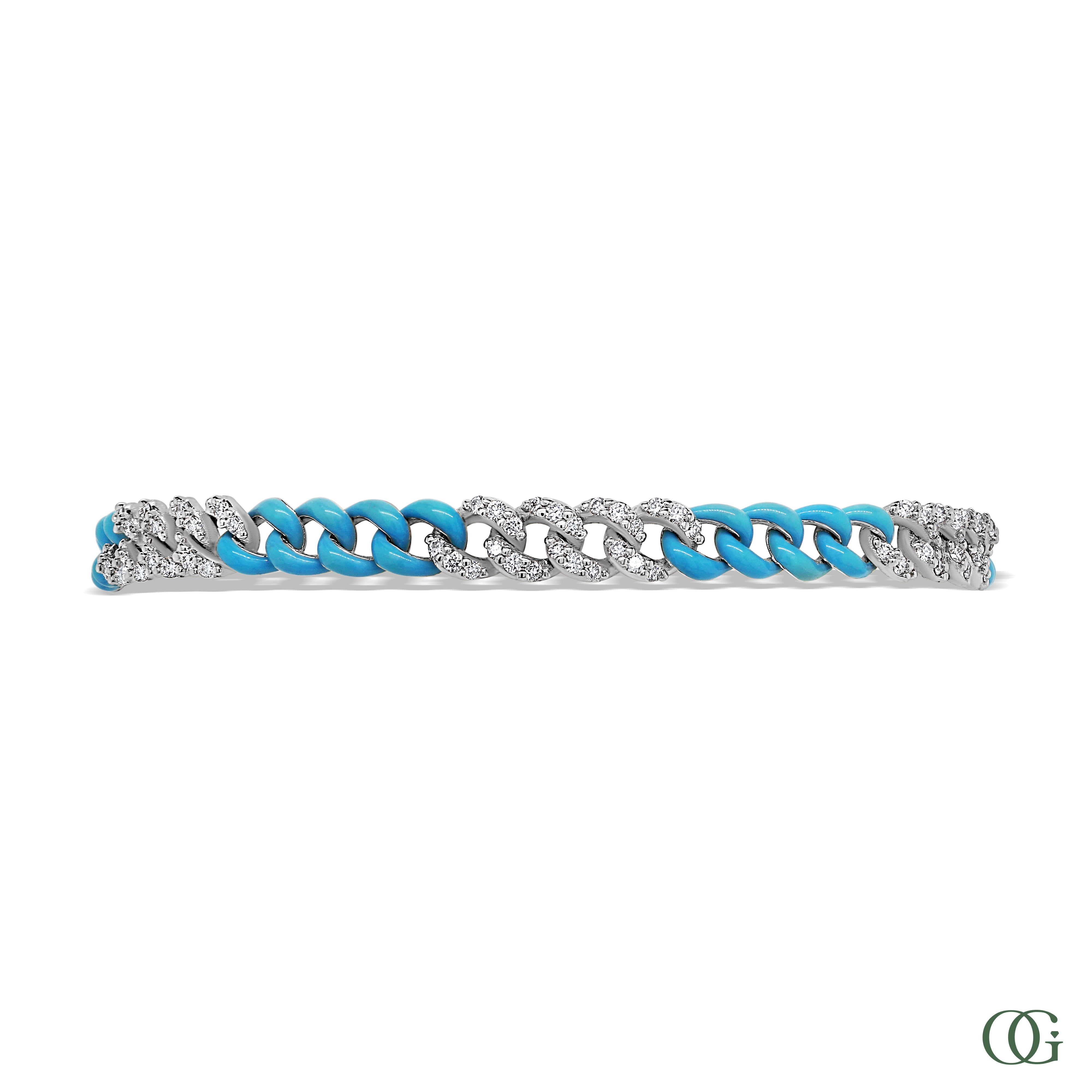 Purple Chain Fashion Bracelet (1.15 CTW)