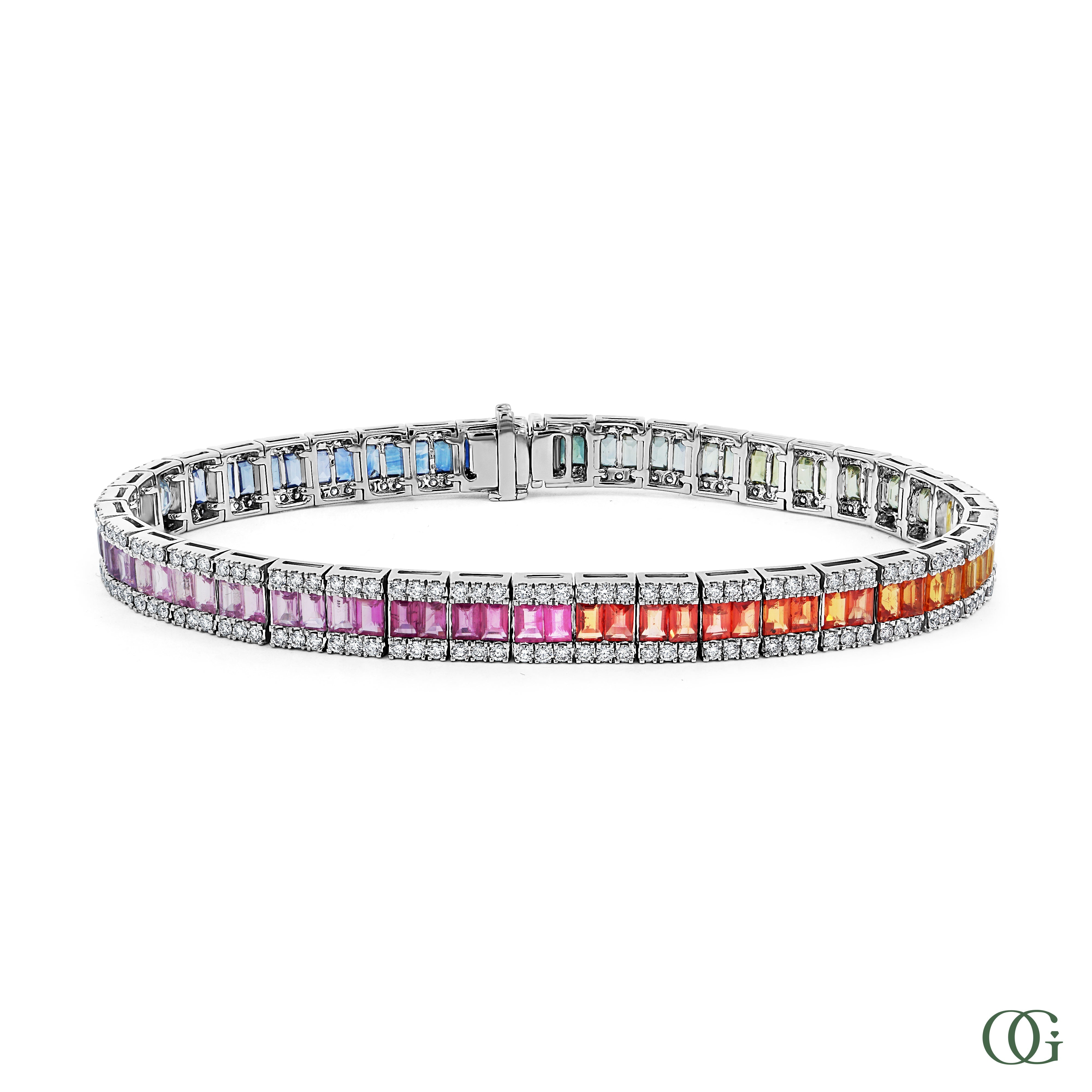 Luminous Baguette Lab Grown Diamond Bracelet (10.50 CTW)