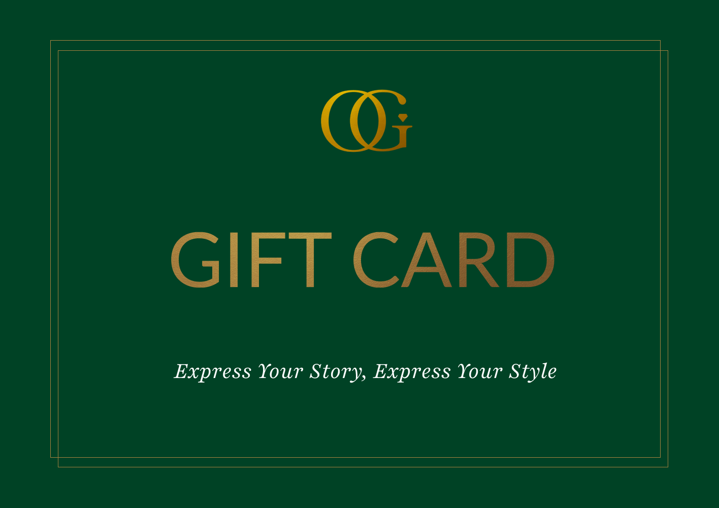 OG Fine Jewelry Gift Card