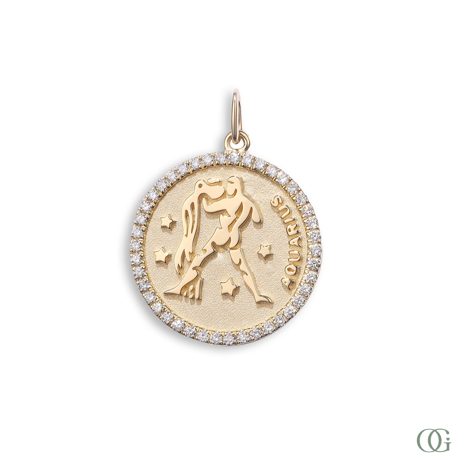 Lab Grown Diamond Coin Zodiac