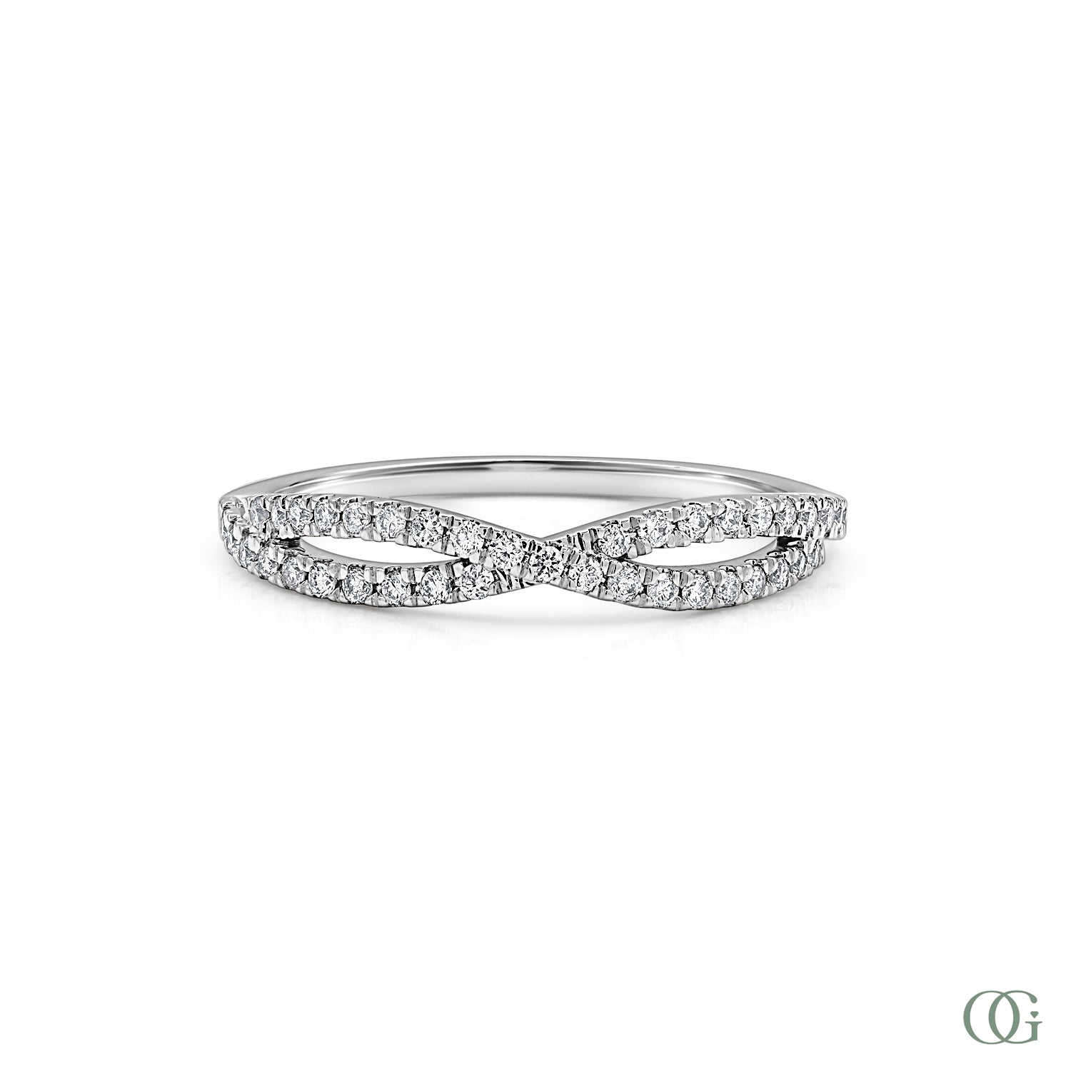 Twisted Elegance Diamond Ring (0.16 CTW)
