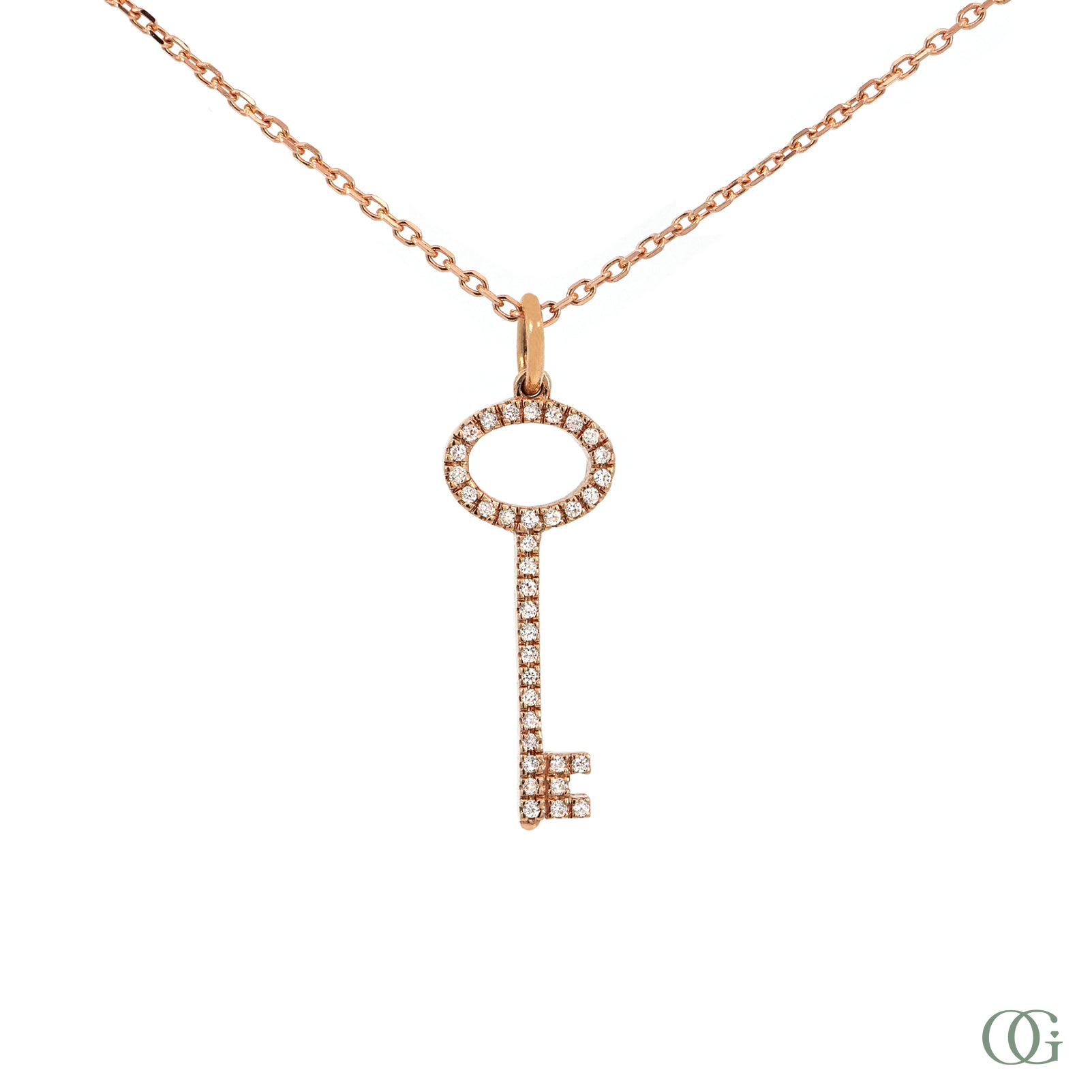Key Glow Lab Grown Diamond Pendant