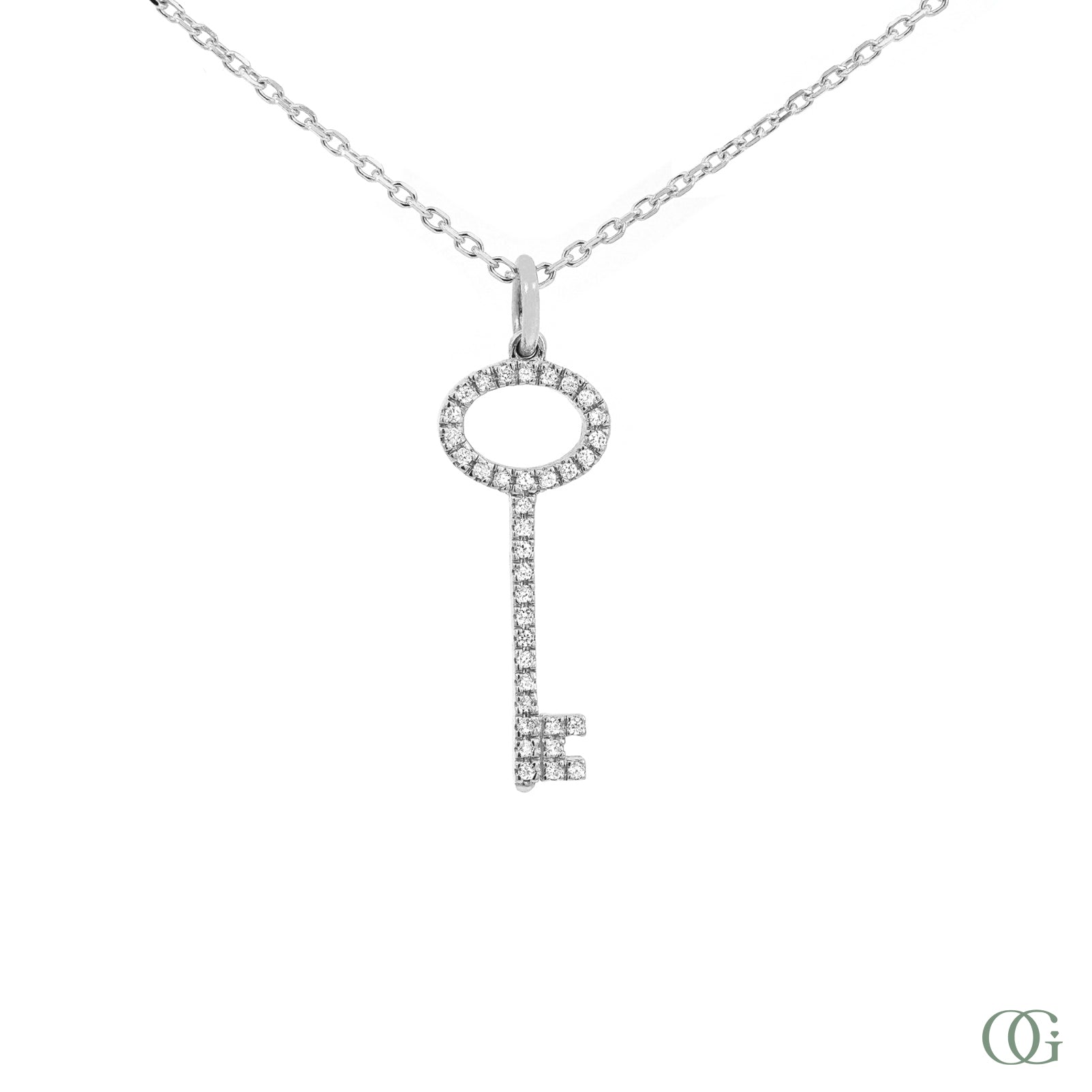 Key Glow Diamond Pendant