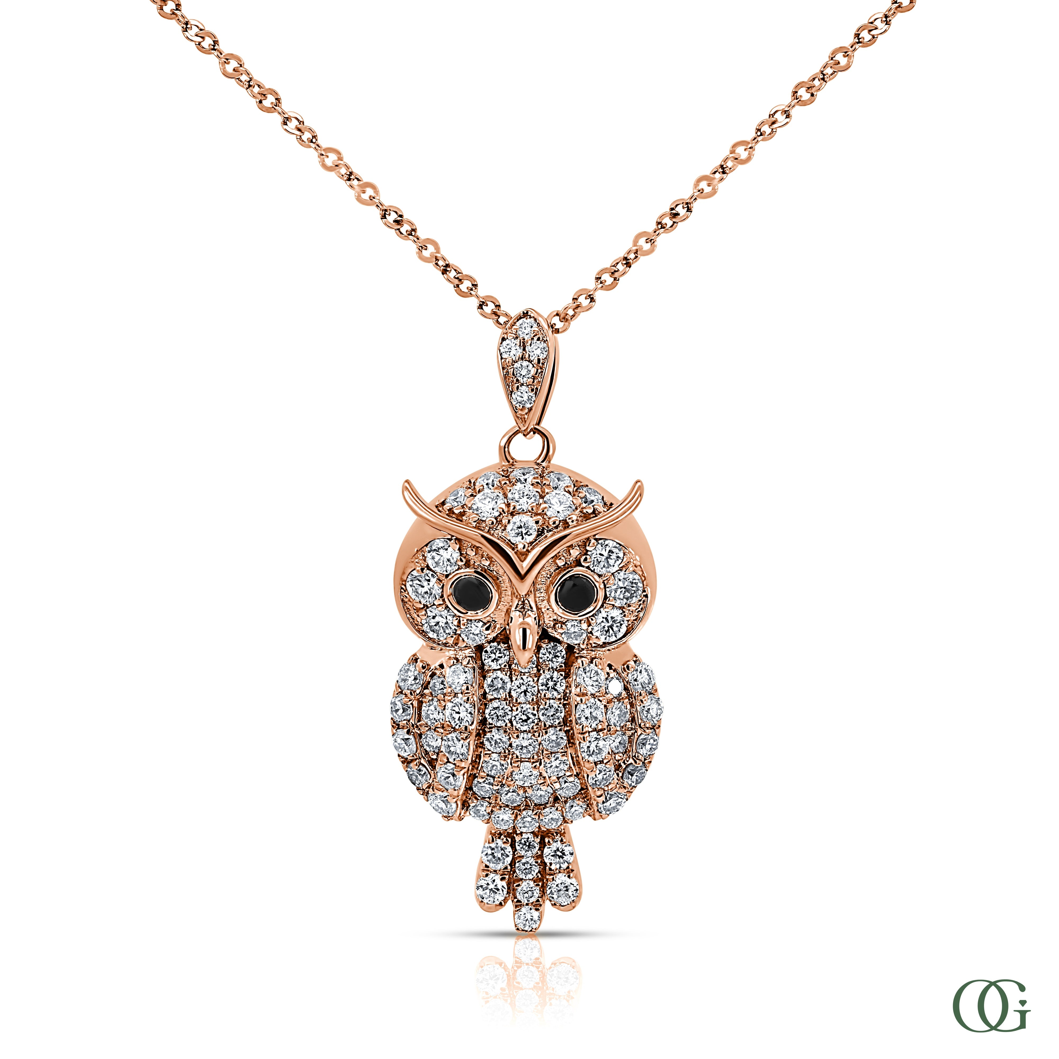Luminous Owl Lab Grown Diamond Pendant (0.50 CTW)