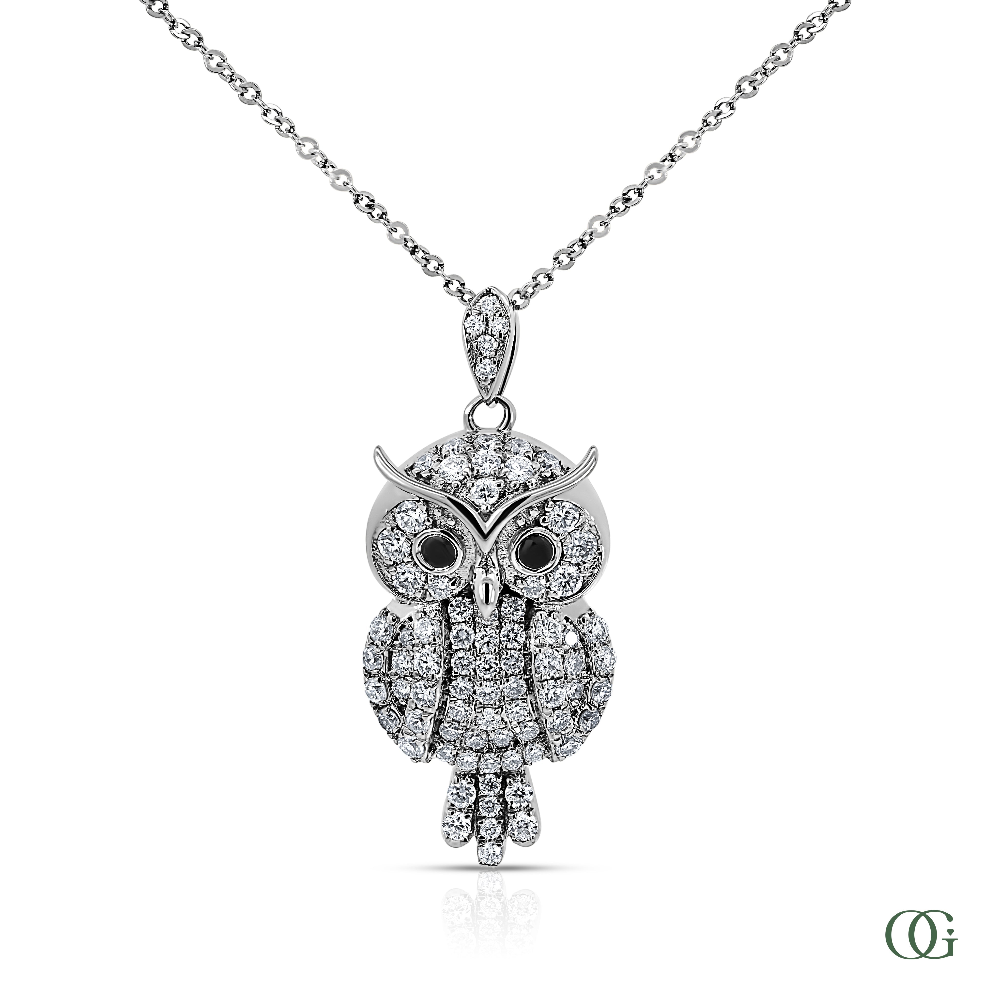 Luminous Owl Lab Grown Diamond Pendant (0.50 CTW)