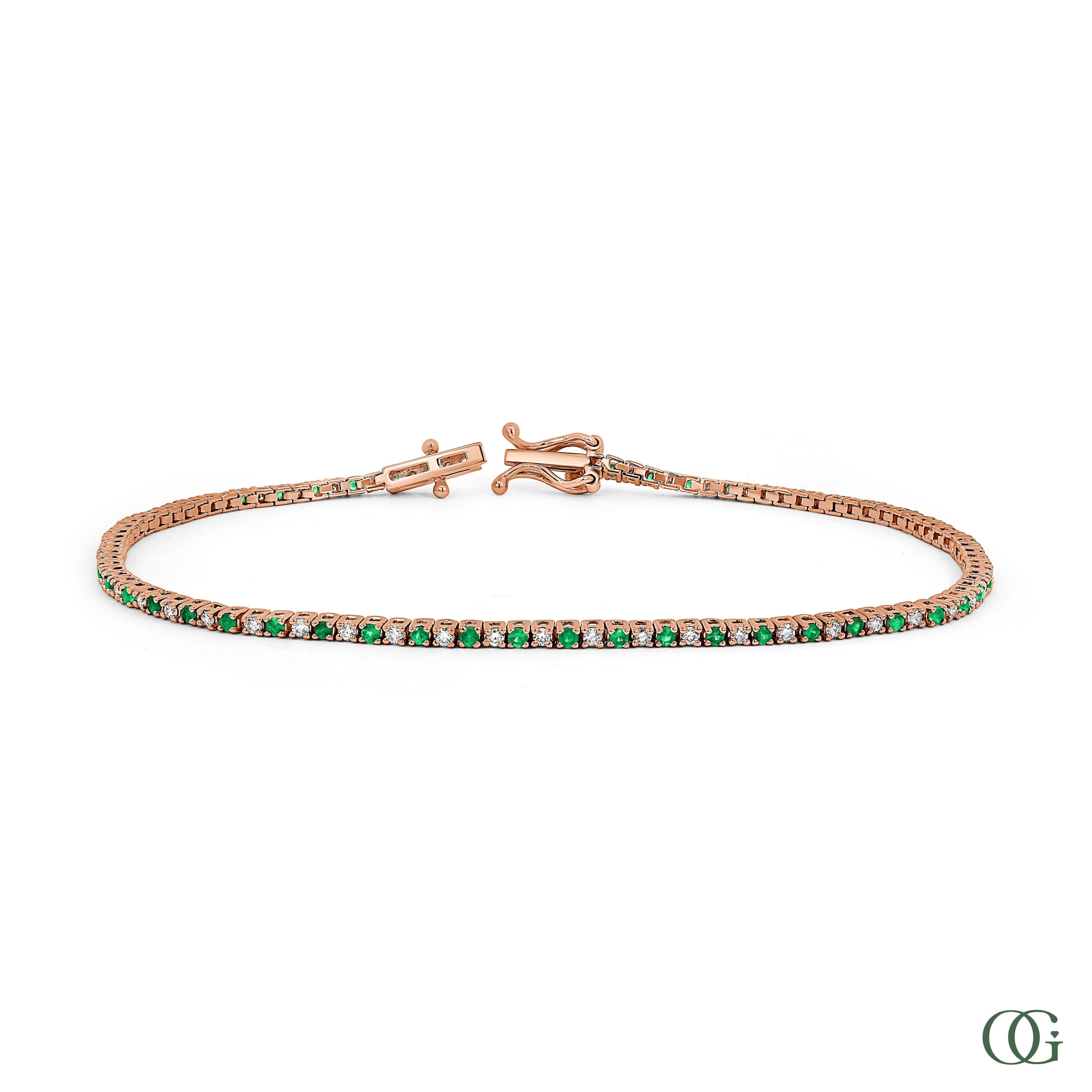 Brilliance Emerald Bracelet (1.10 CTW)
