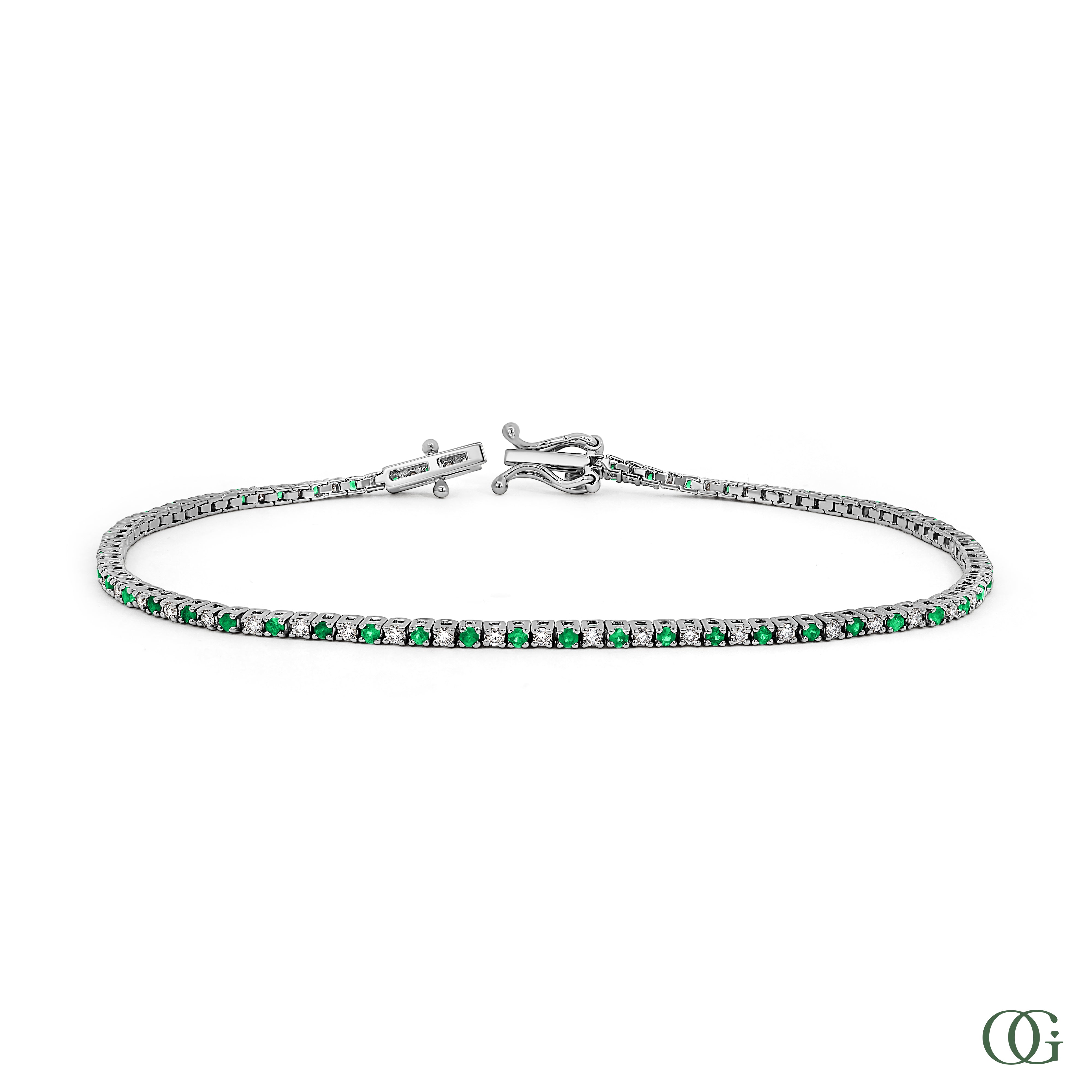 Brilliance Emerald Bracelet (1.10 CTW)