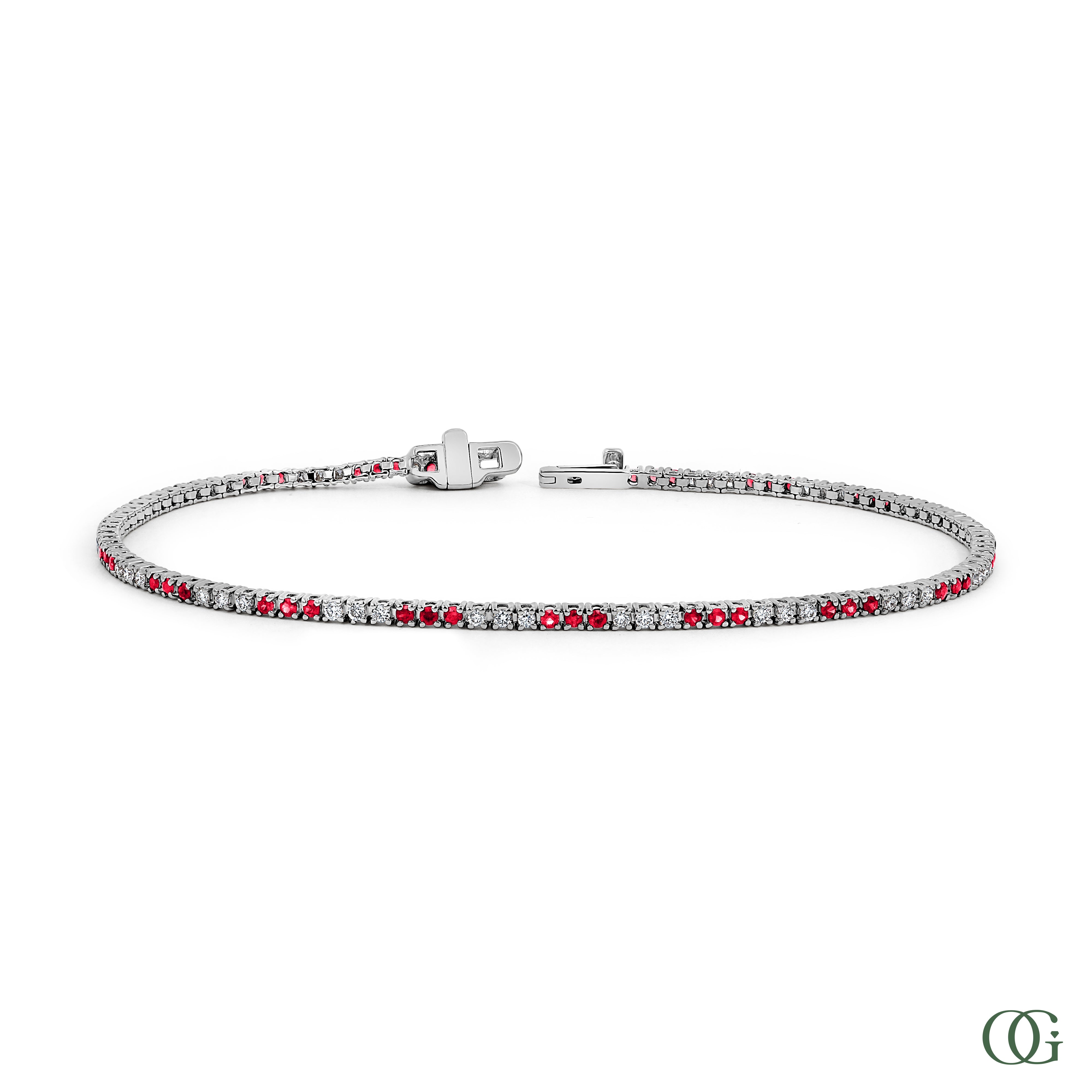 Brilliance Ruby Bracelet (1.15 CTW)