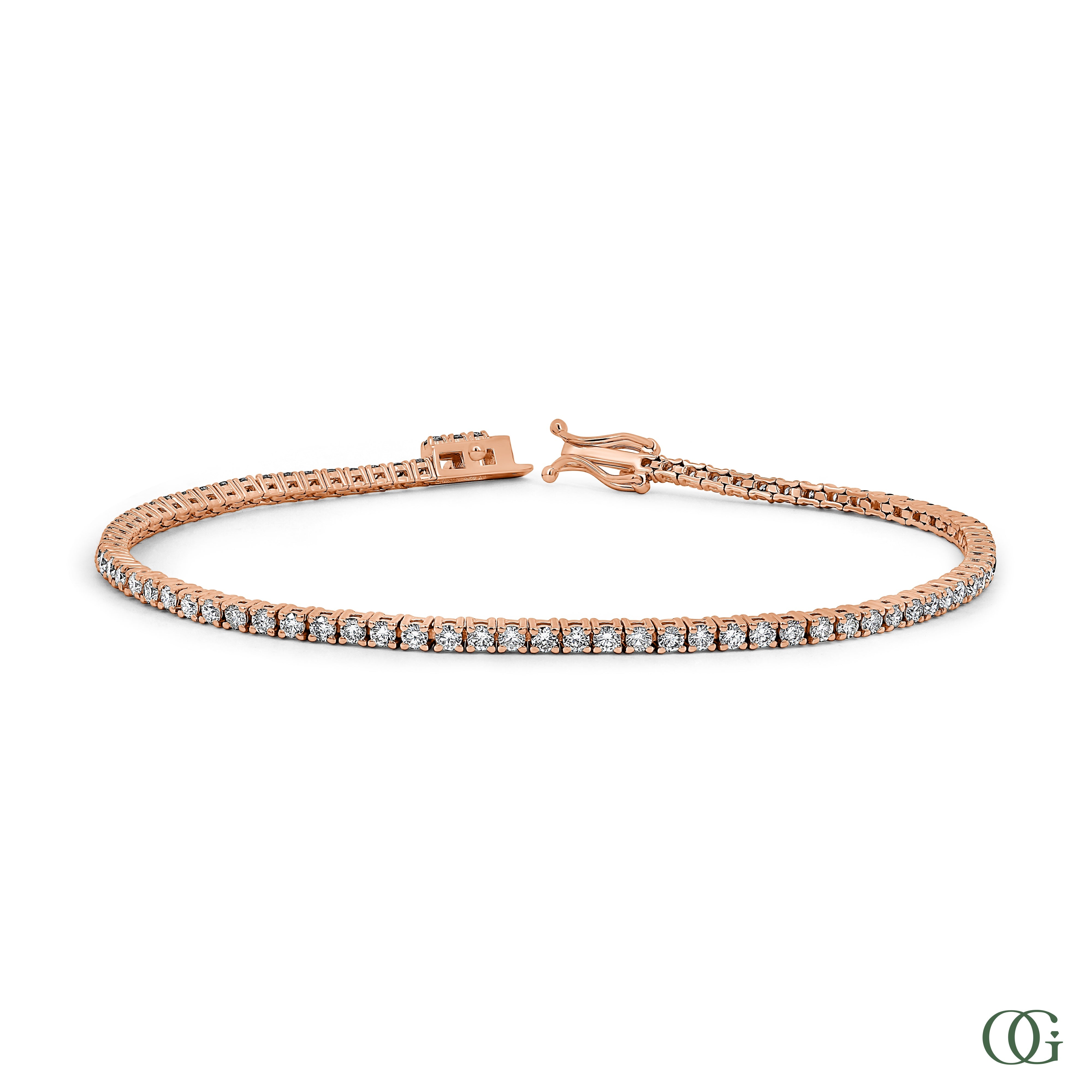 Four Prong Diamond Tennis Bracelet (2 CTW)